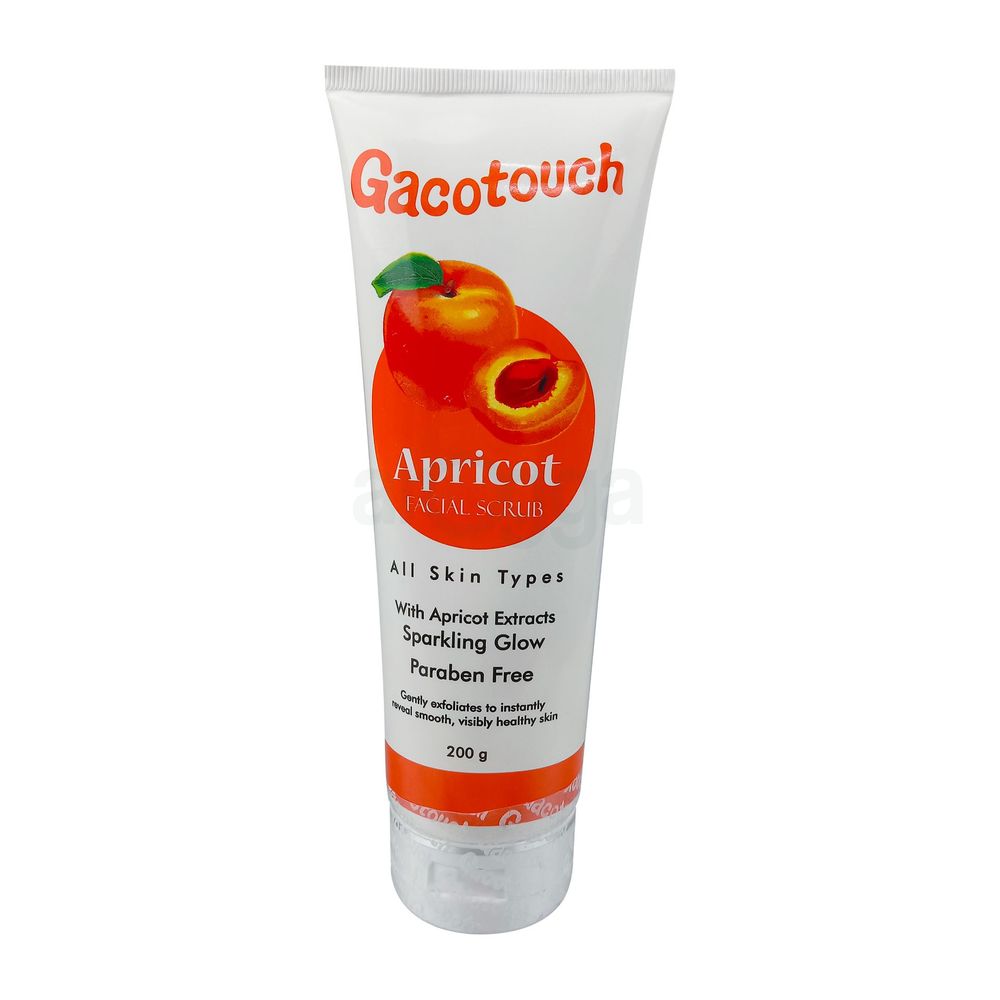 Gacotouch Facial Scrub With Apricot Extracts Sparkling Glow 200gm  