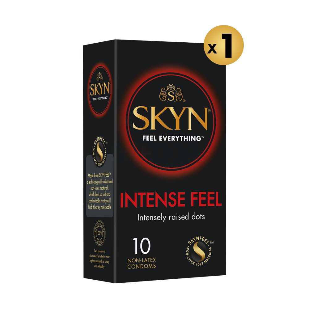 SKYN Intense Feel Intensely Raised Dots Condom 10Pcs Pack  