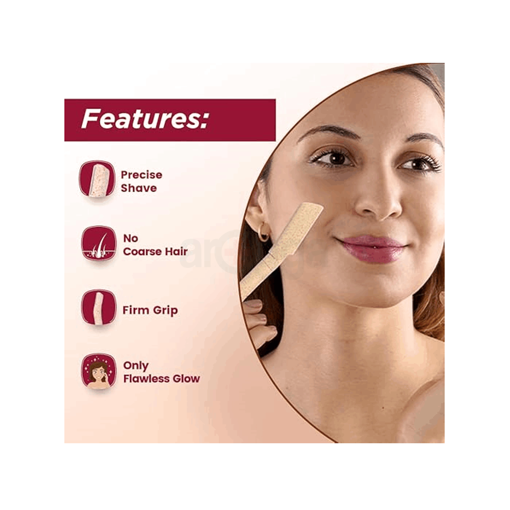 Floren Face Razor For Women Pack of 3   