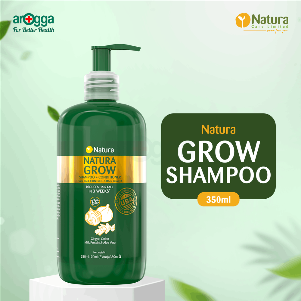 Natura Grow Shampoo + Conditioner Hair Fall Control & Hair Beauty 350ml  