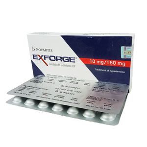 Exforge 10/160 10mg+160mg Tablet