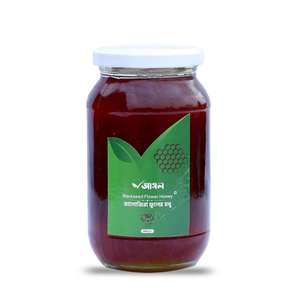 Ashol Blackseed Flower Honey কালোজিরা ফুলের মধু (500gm)  
