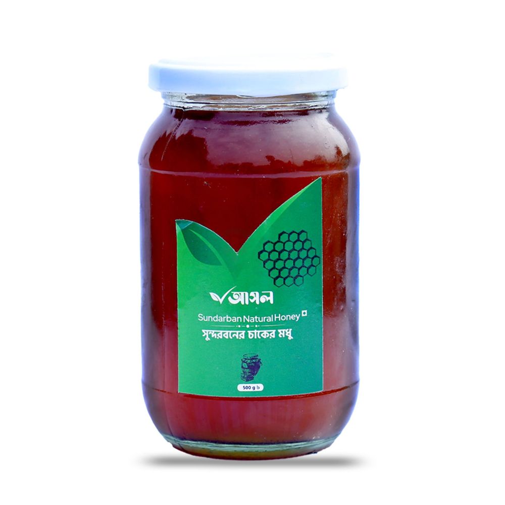 Ashol Sundarban Natural Honey সুন্দরববনের চাকের মধু (500gm)  