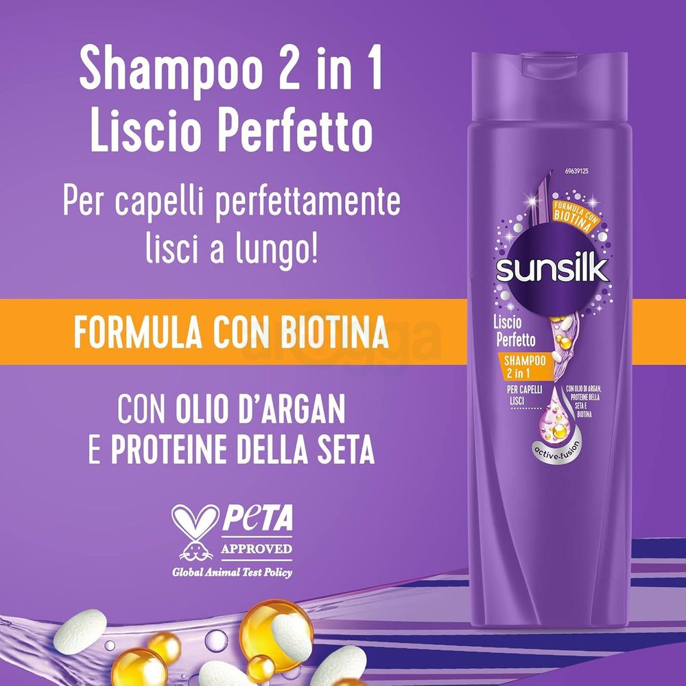 Sunsilk Perfect Straight Shampoo 340ml  