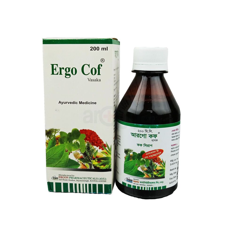 Ergo Cof 200ml 200ml syrup