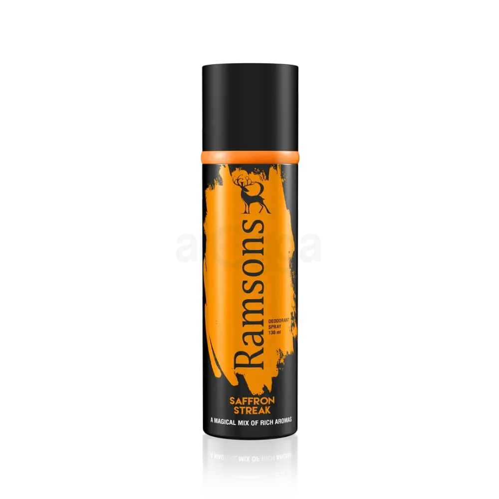 Ramsons Saffron Streak Deodorant Body Spary for Men & Women  