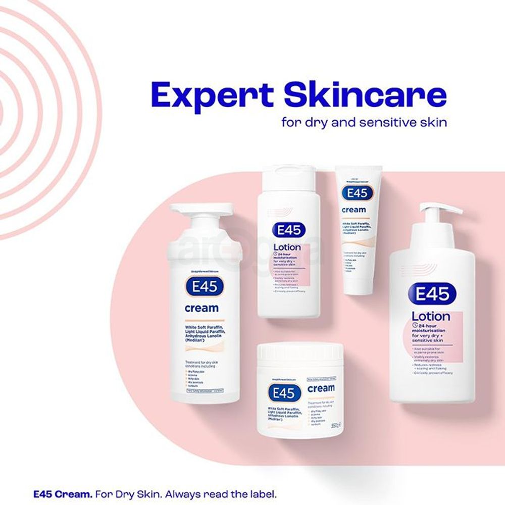 E45 24H Moisturising Lotion for Very Dry + Sensitive Skin  