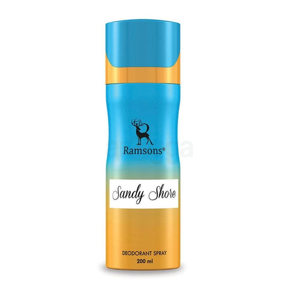 Ramsons Sandy Shore Deodorant Spary  for Men and Women  