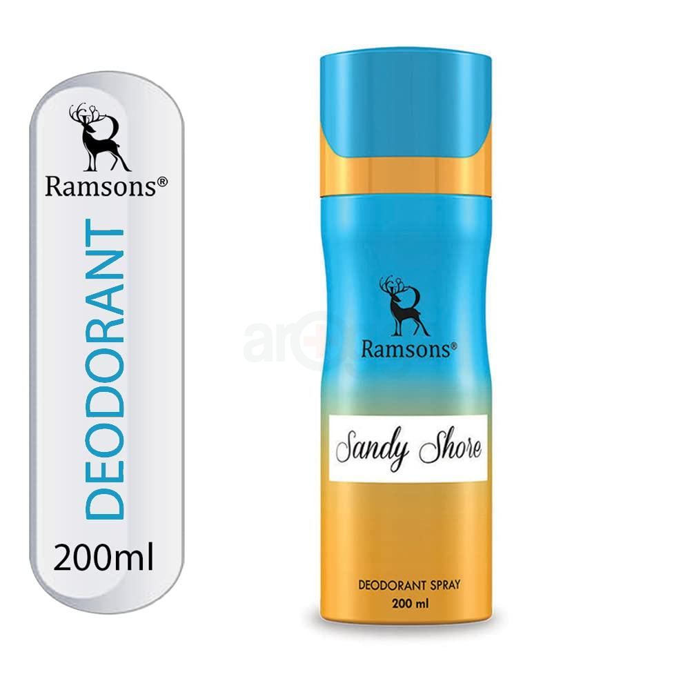 Ramsons Sandy Shore Deodorant Spary  for Men and Women  