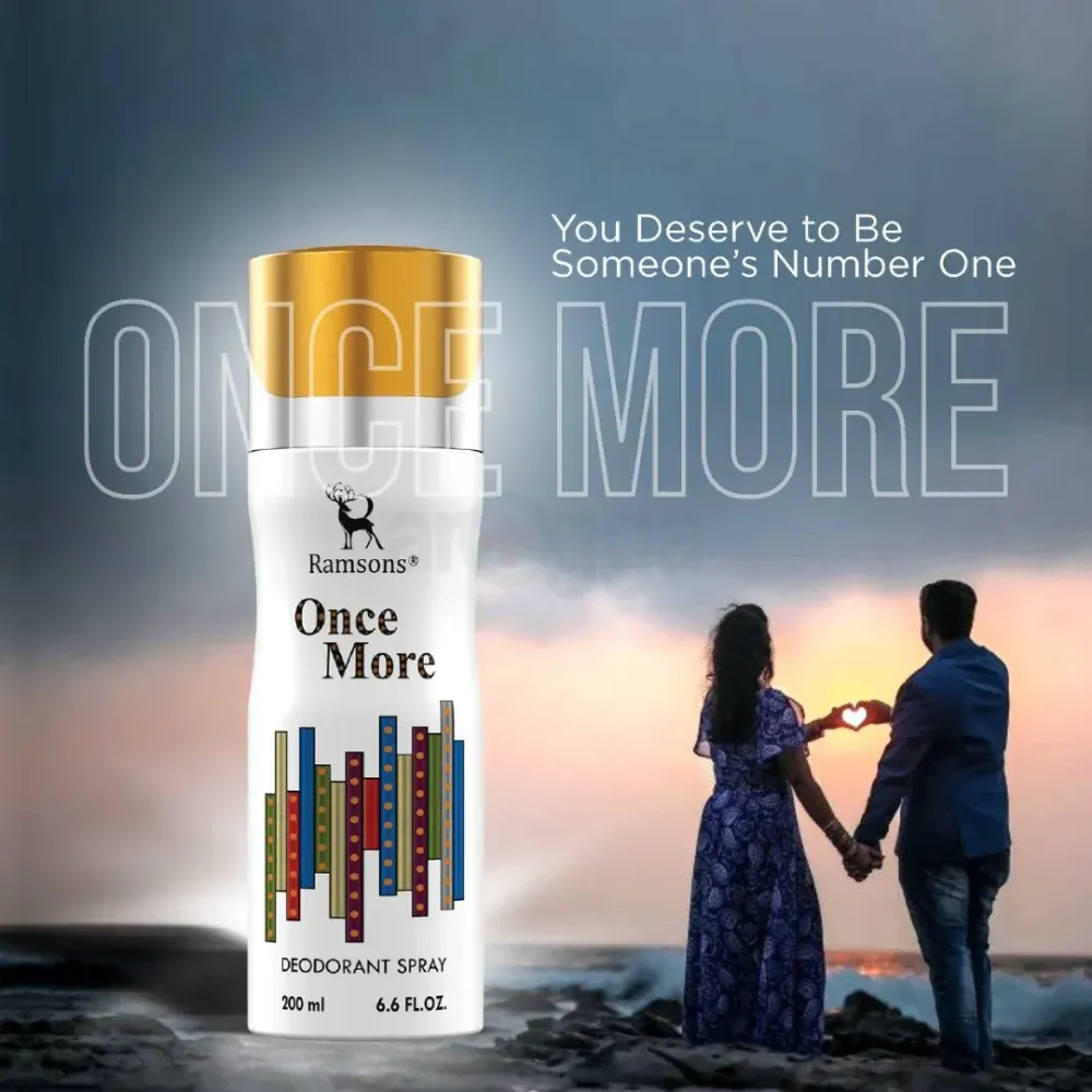 Ramsons Once More Deodorant Body Spray for Men & Women  