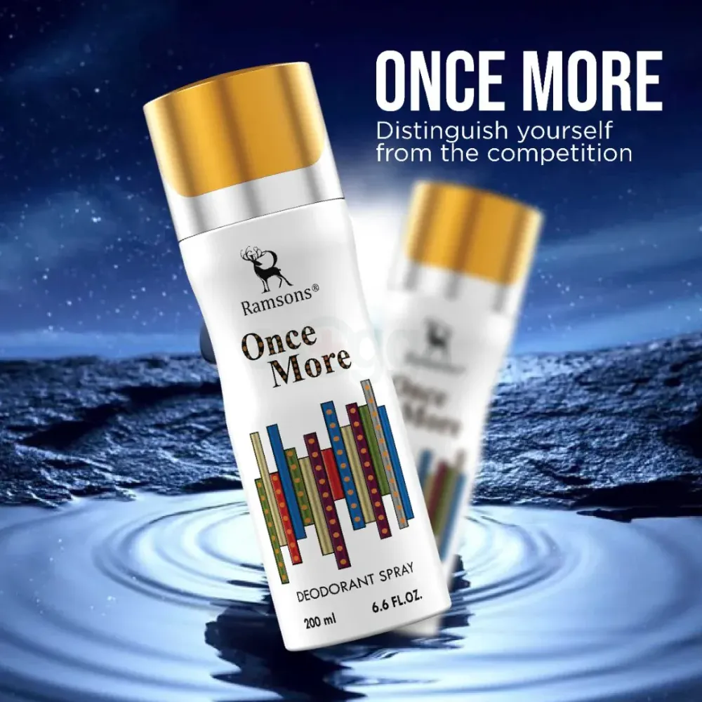 Ramsons Once More Deodorant Body Spray for Men & Women  