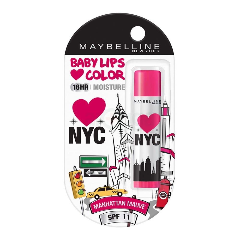 Maybelline New York Baby Lips Color Lip Balm Manhattan Mauve SPF 11  