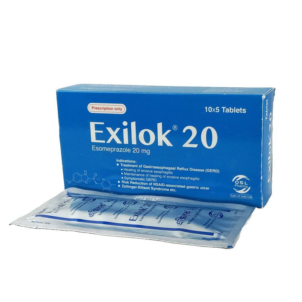 Exilok 20mg Tablet