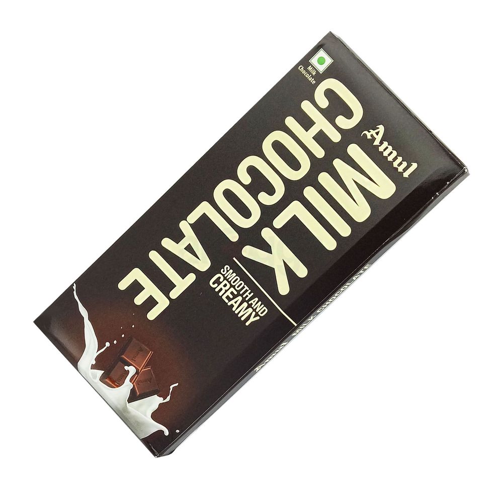 Amul Milk Chocolate Smooth And Creamy Bar 150gm  