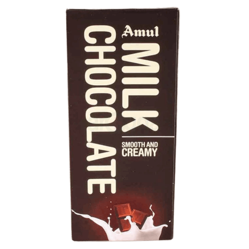 Amul Milk Chocolate Smooth And Creamy Bar 150gm  