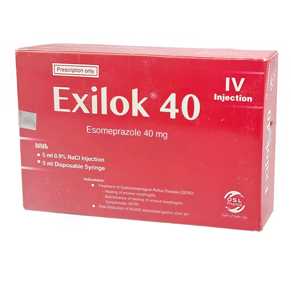 Exilok 40mg IV 40mg/vial Injection
