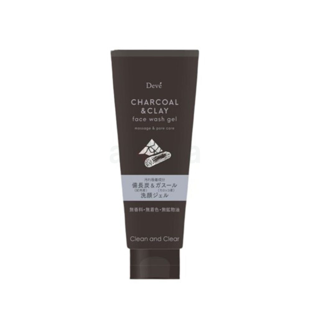 Kumano Cosme Deve Charcoal & Clay Face Wash Gel  