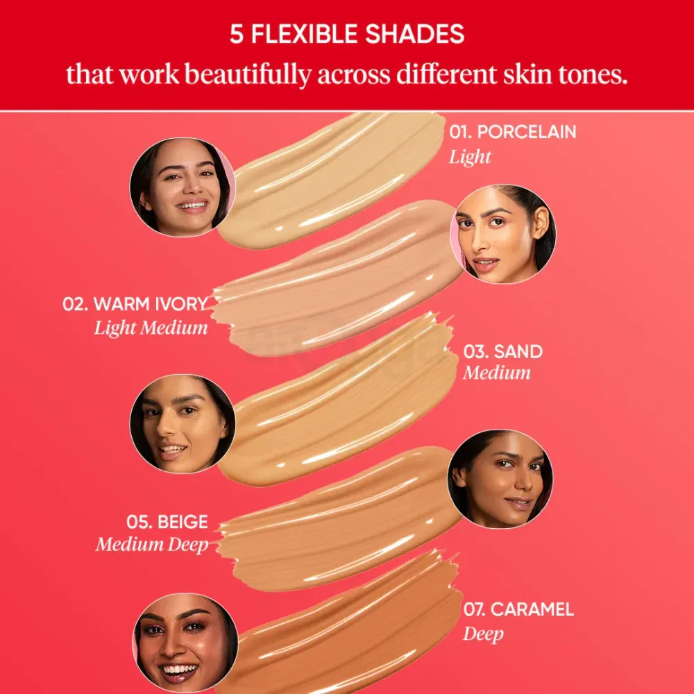 Dot & Key Strawberry Dew Tinted SPF 50+ PA++++  Sunscreen - 01 Porcelain  