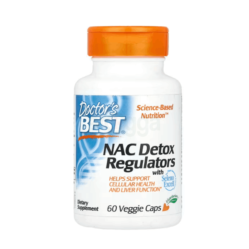 Doctor's Best, NAC Detox Regulators with Seleno Excell®, 60 Veggie Caps  