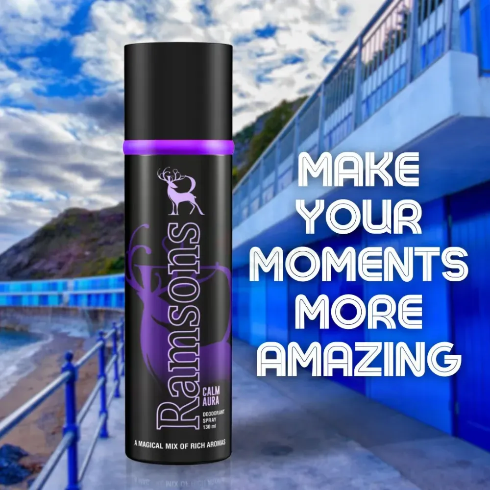 Ramsons Calm Aura Deodorant Spary for Men  