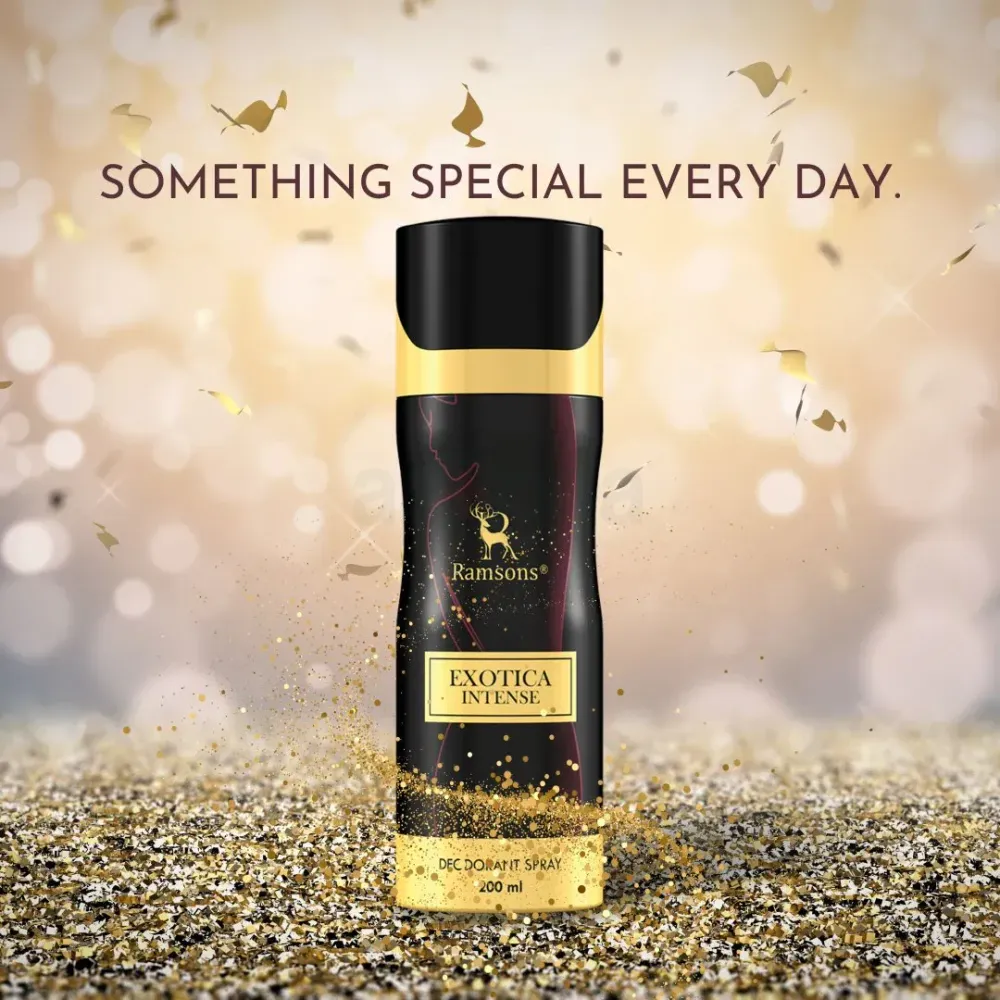 Ramsons Exotica Intense Deodorant Body Spray for Men & Women  