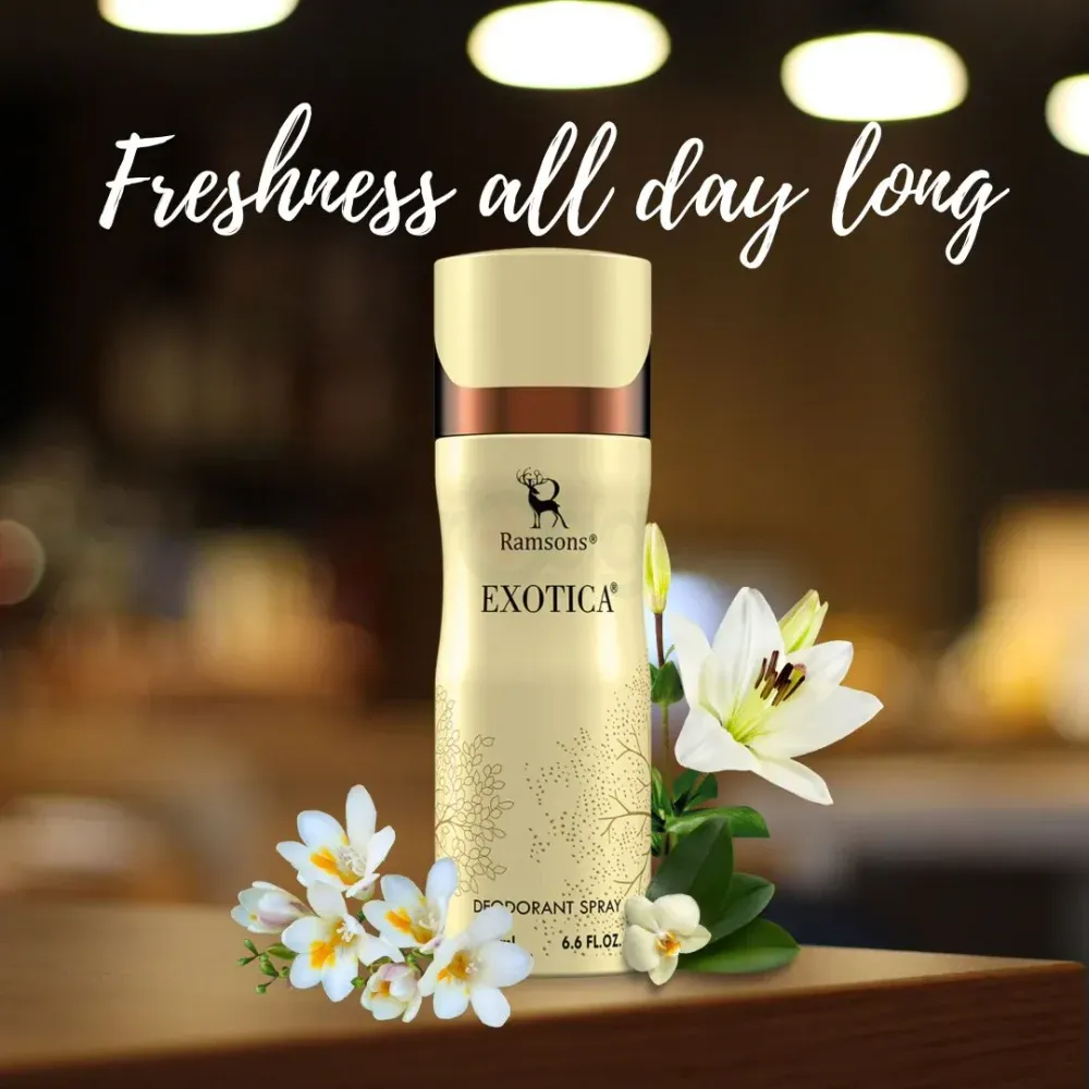 Ramsons Exotica Deodorant Body Spray for Men Women Arogga