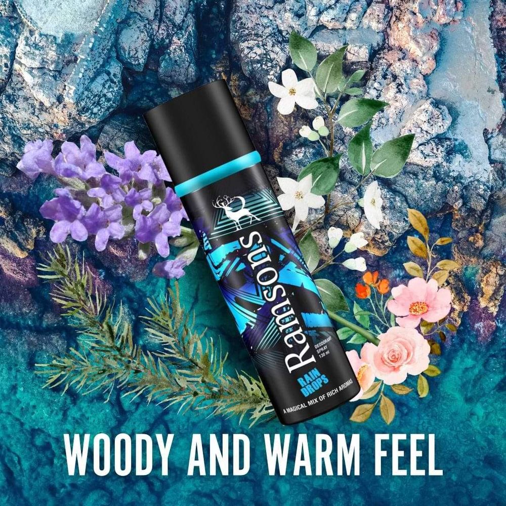 Ramsons Rain Drops Deodorant Body Spray for Men & Women  