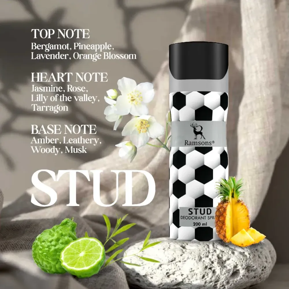 Ramsons Stud Deodorant Body Spray for Men  