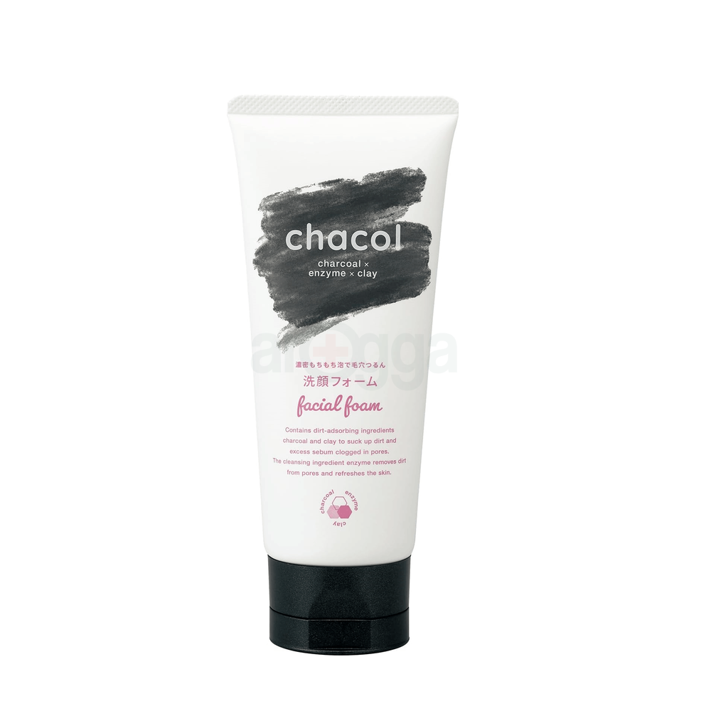 Kumano Cosme Chacol Charcoal Enzyme Clay Facial Foam  