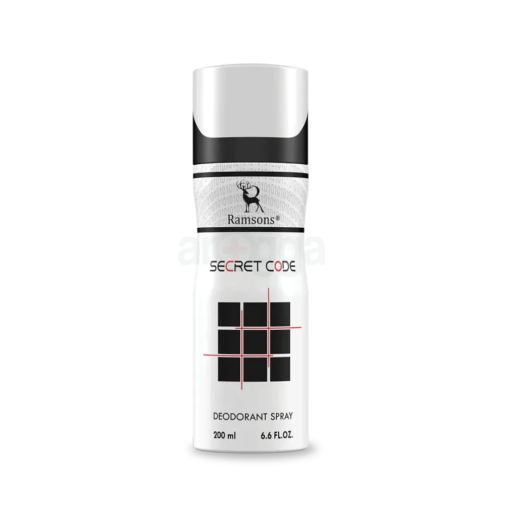 Ramsons Secret Code Deodorant Body Spray for Men Women Arogga