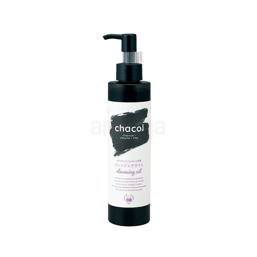 Kumano Cosme Chacol Charcoal Enzyme Clay Cleansing Oil  
