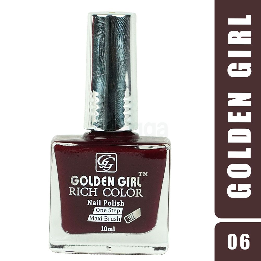 Golden Girl Rich Color Nail Polish (06)  