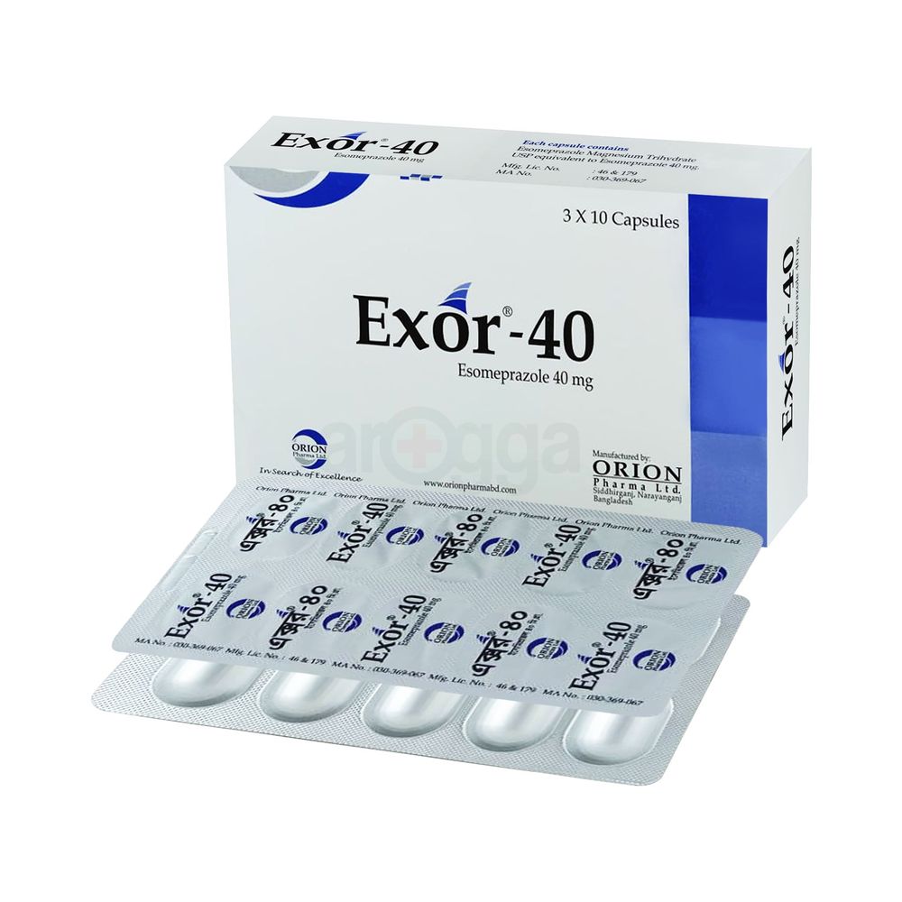 Exor 40mg Capsule