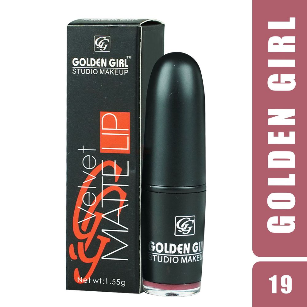 Golden Girl Studio Makeup Velvet Matte Lipstick (19)  