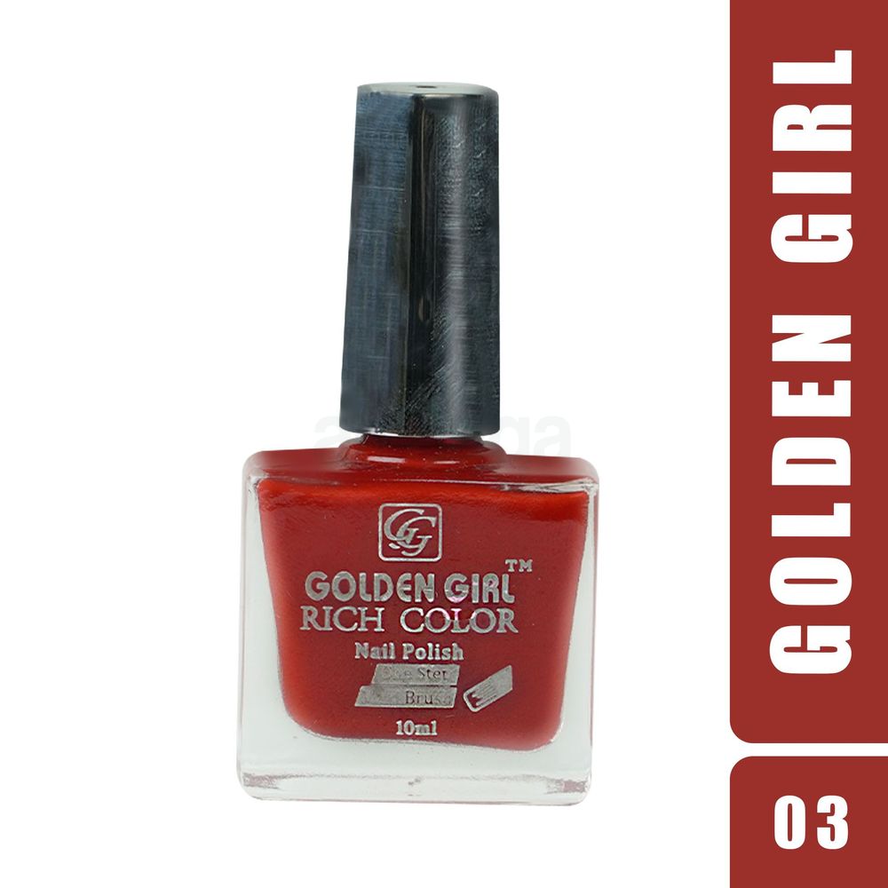 Golden Girl Rich Color Nail Polish (03)  