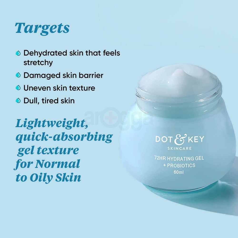 Dot and Key 72hr Hydrating Lightweight Gel Moisturizer with Probiotics  
