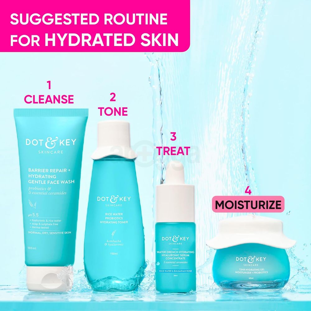 Dot and Key 72hr Hydrating Lightweight Gel Moisturizer with Probiotics  