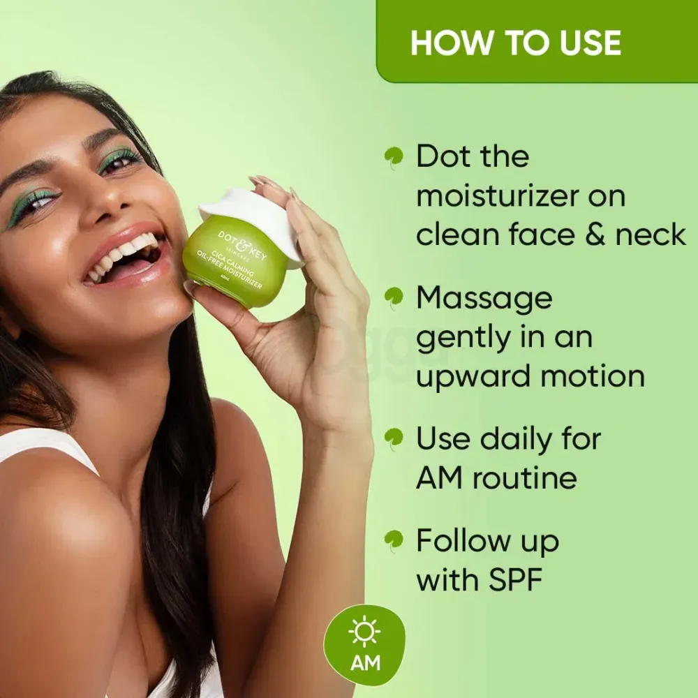 Dot and Key Cica + Niacinamide Oil Free Moisturizer 15ml  