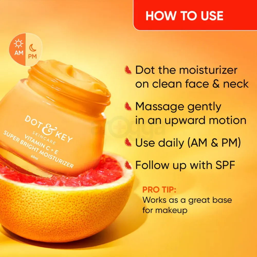 Dot and Key Vitamin C + E Super Bright Moisturizer  