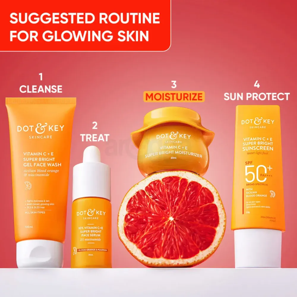 Dot and Key Vitamin C + E Super Bright Moisturizer  
