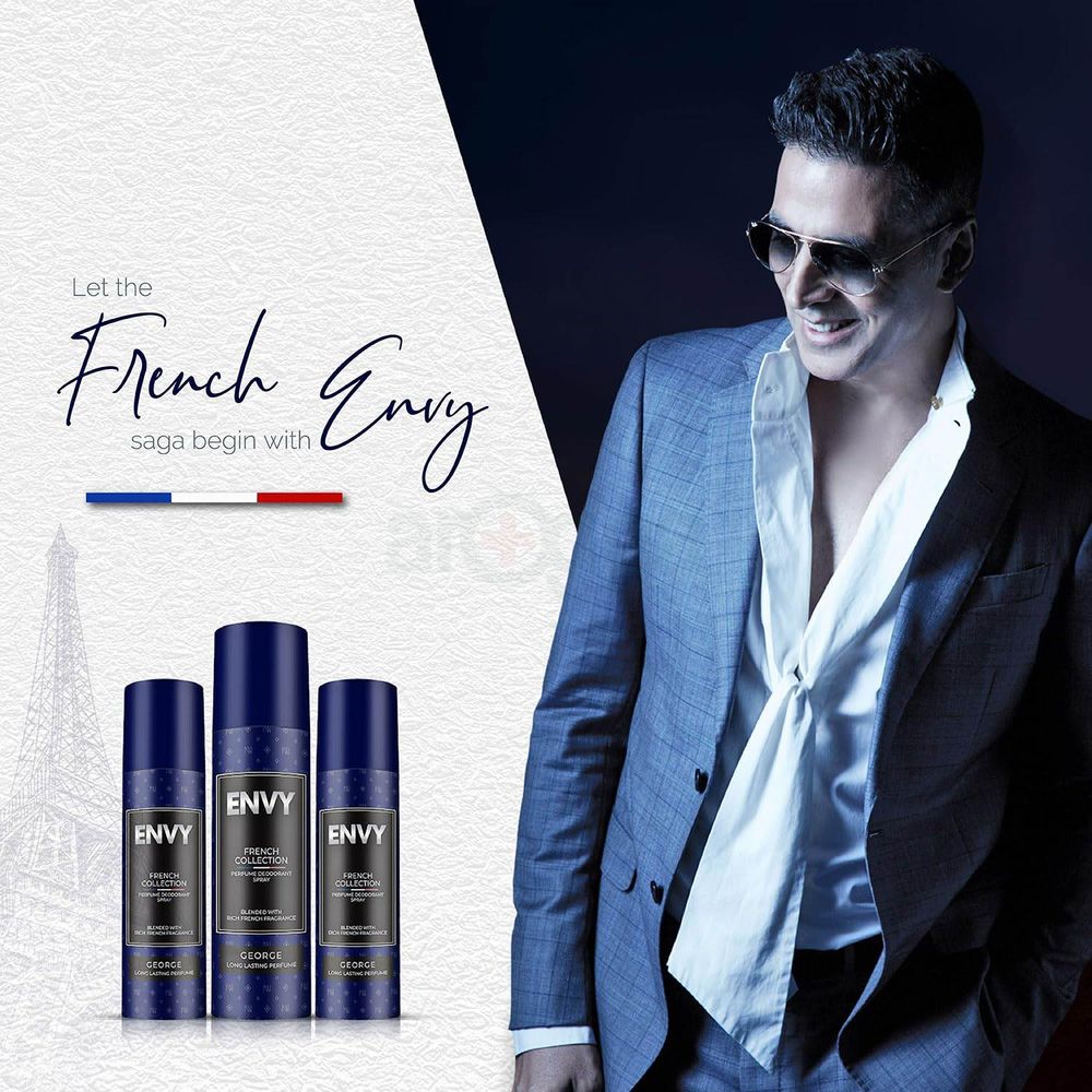 Envy French Collection George Deodorant Body Spray for Men  