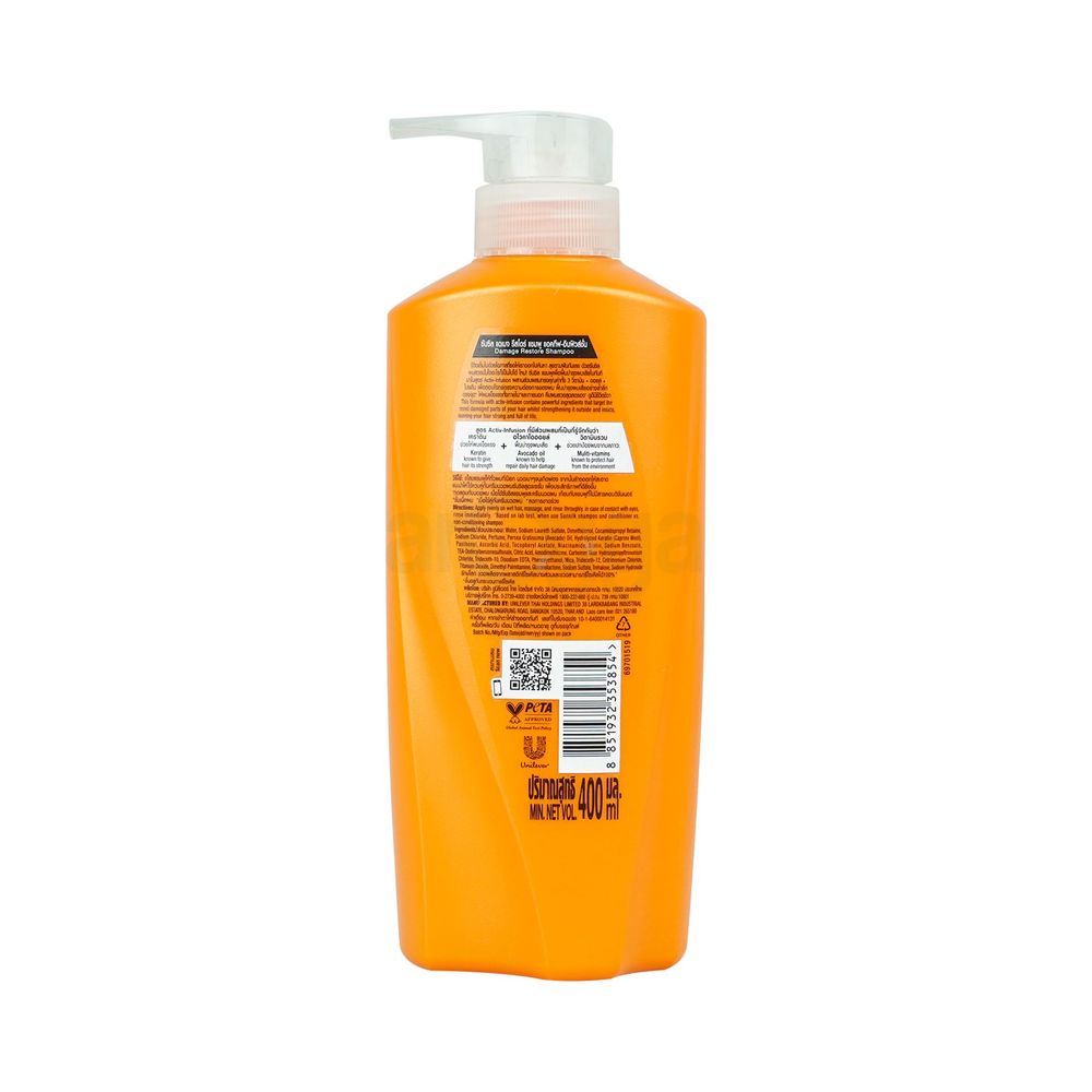 Sunsilk Damage Restore Shampoo (Made in Thailand) 400ml  