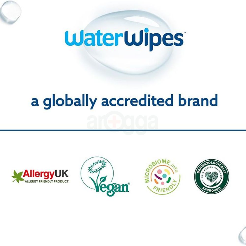 WaterWipes Newborn Biodegradable Unscented Wipes - 60 Wipes UK  