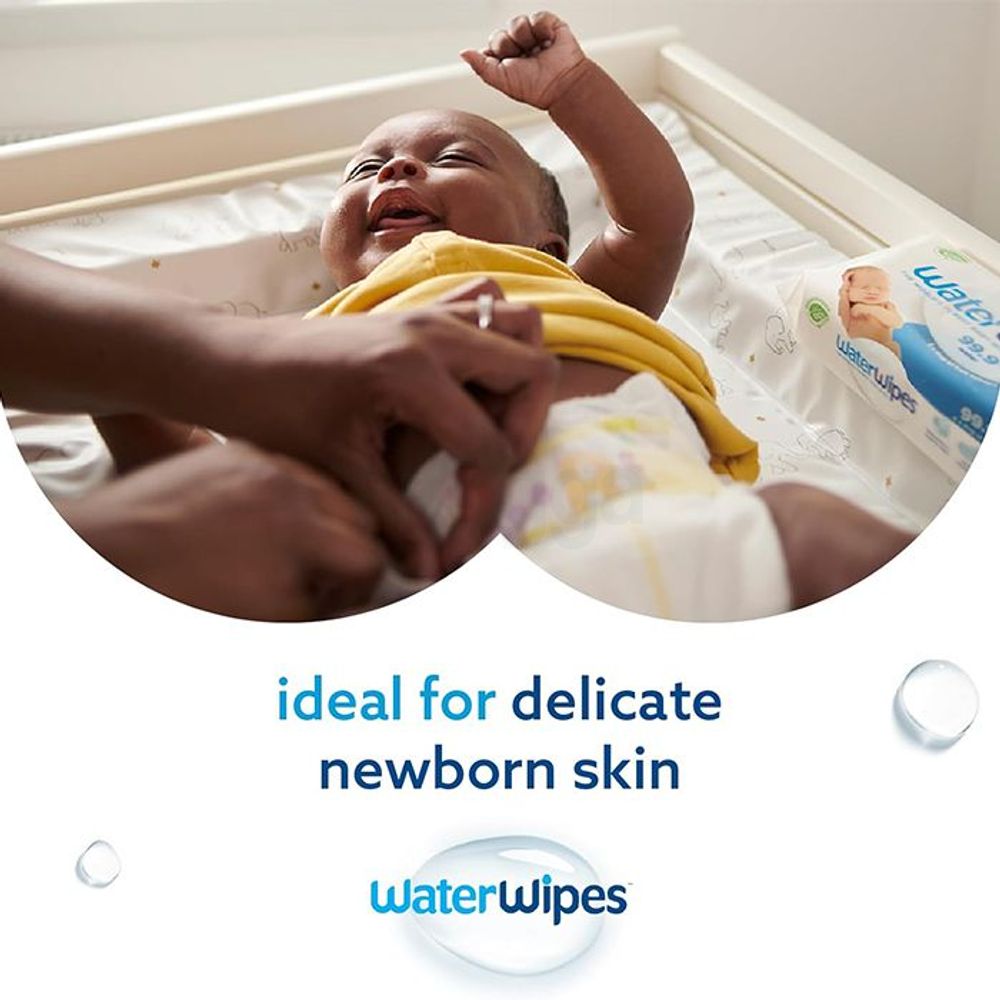 WaterWipes Newborn Biodegradable Unscented Wipes - 60 Wipes UK  