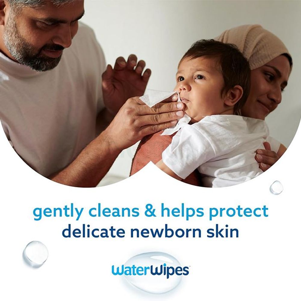 WaterWipes Newborn Biodegradable Unscented Wipes - 60 Wipes UK  
