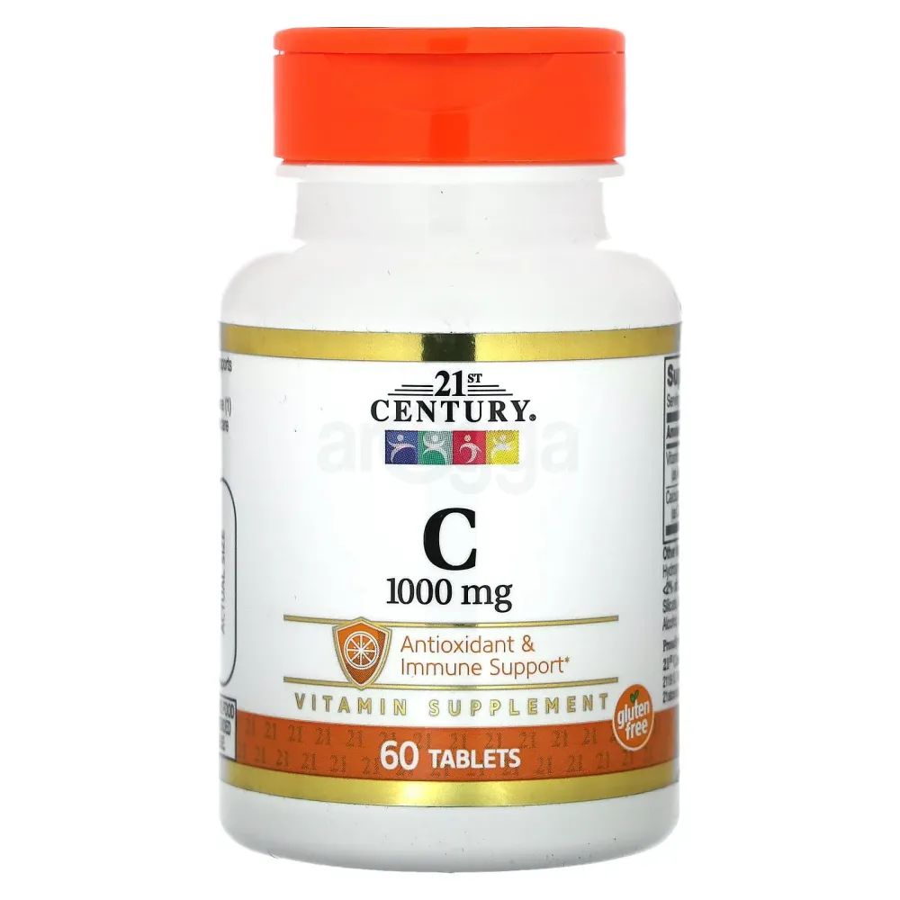 21st Century Vitamin C, 1,000 mg, 60 Tablets  