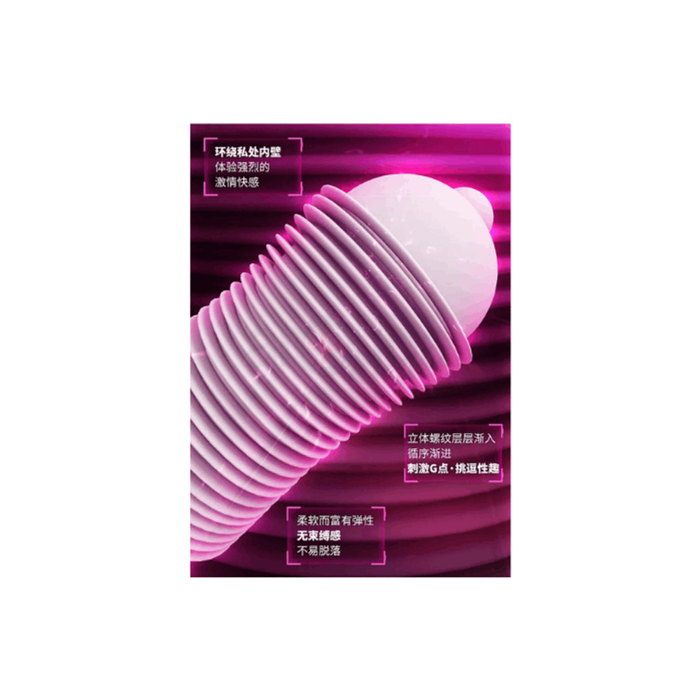 Yommee Explosive Pleasure Thread Creep Condom 10pcs  