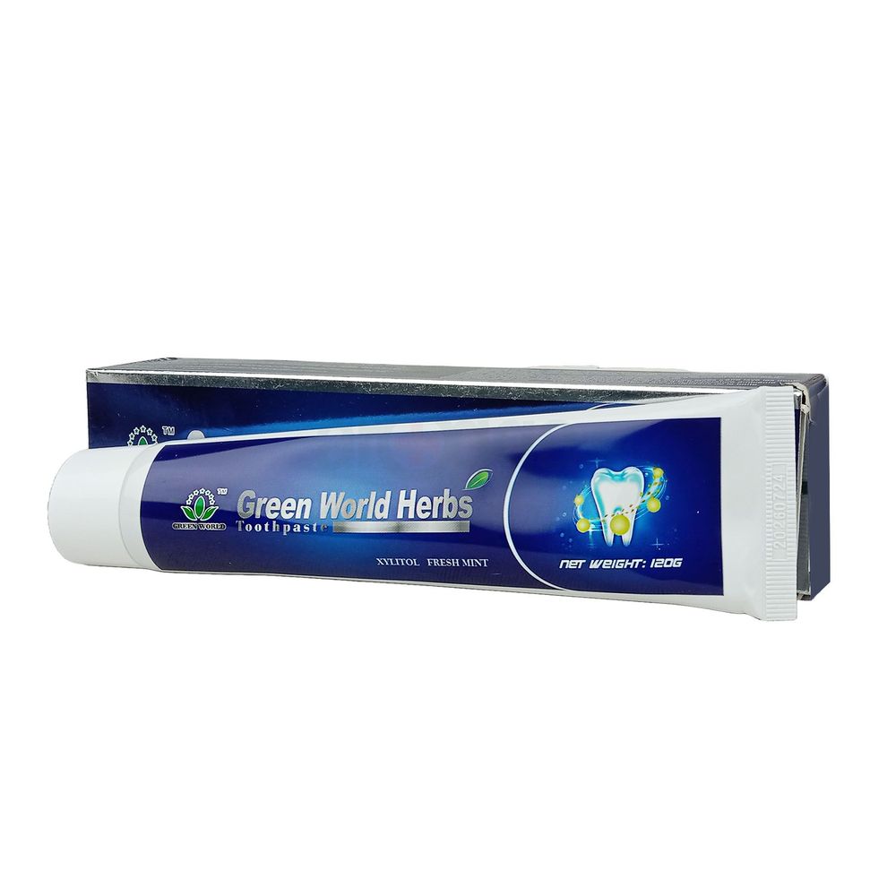 Green World Herbs Toothpaste 120gm  