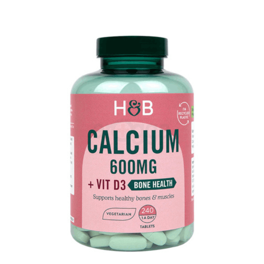 Holland & Barrett Calcium 600mg & Vit D3 240 Tablets  