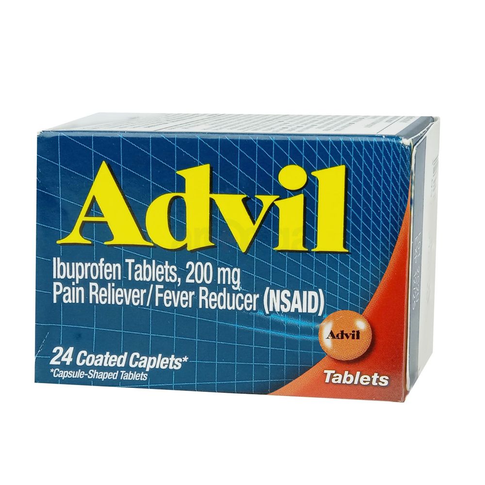Advil Ibuprofen Pain & Fever Relief 24 Tablets  